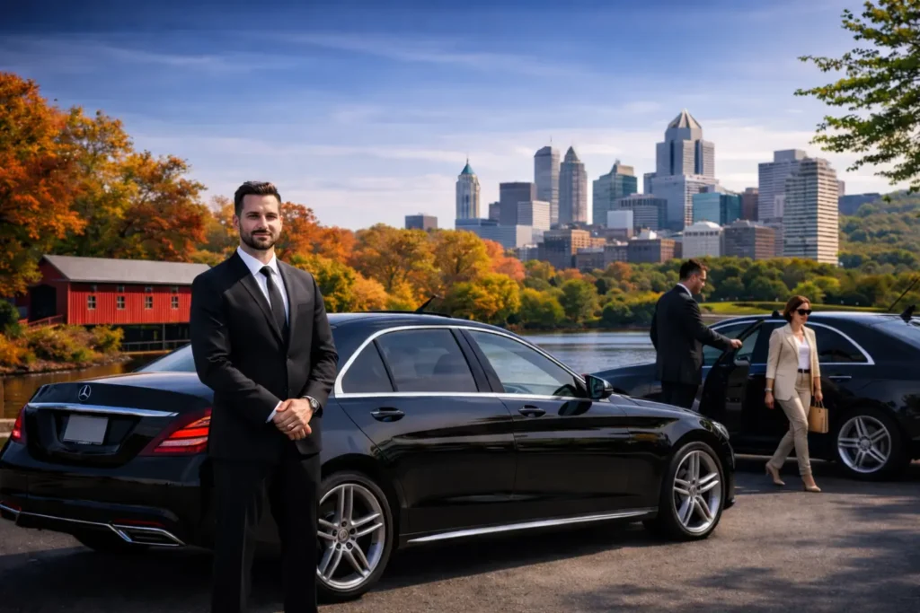 Luxury chauffeur with executive car service